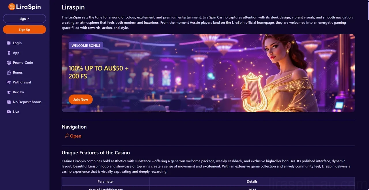 Liraspin Casino Casino
