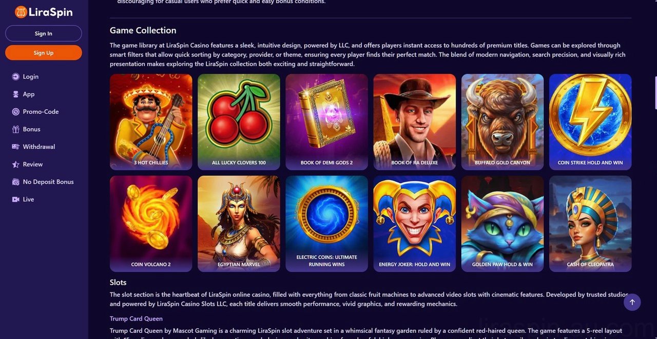 Liraspin Casino Casino